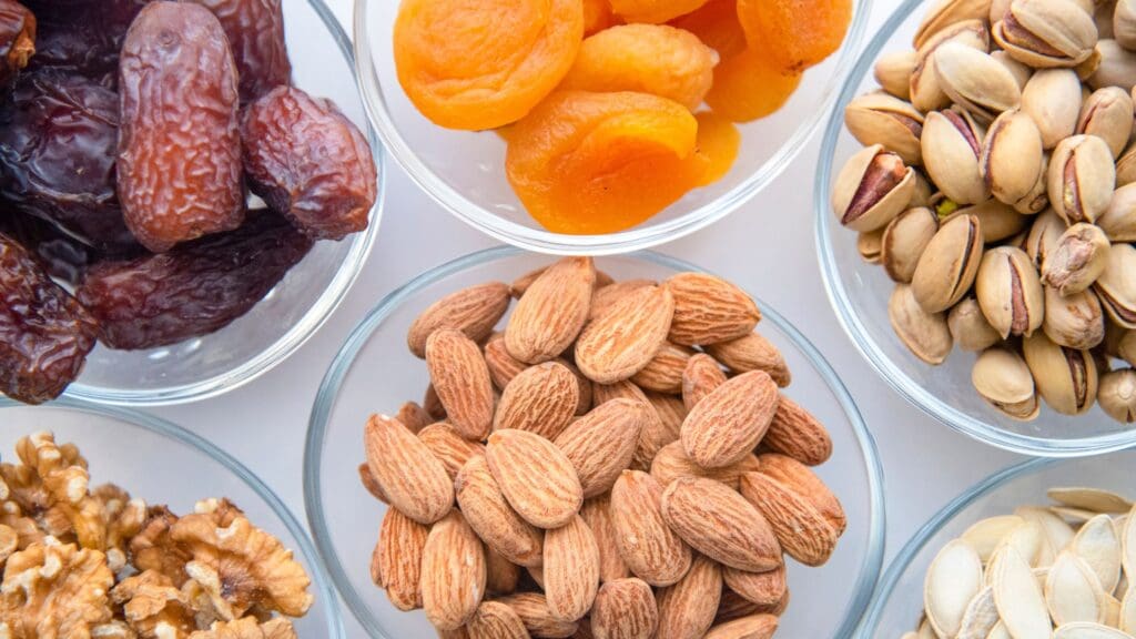 A variety of foods for ARFID treatment